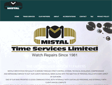 Tablet Screenshot of mistal.co.uk